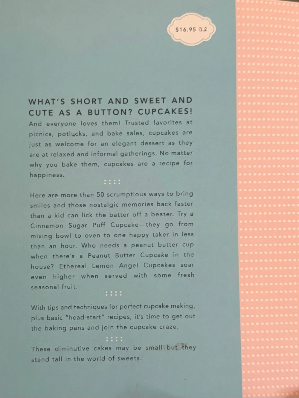 Cupcakes! Cookbook by Elinor Klivans with 50 Recipes
